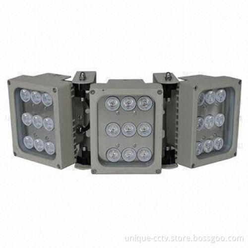 IR Illuminator with 27pcs 2W Dot-matrix IR LED